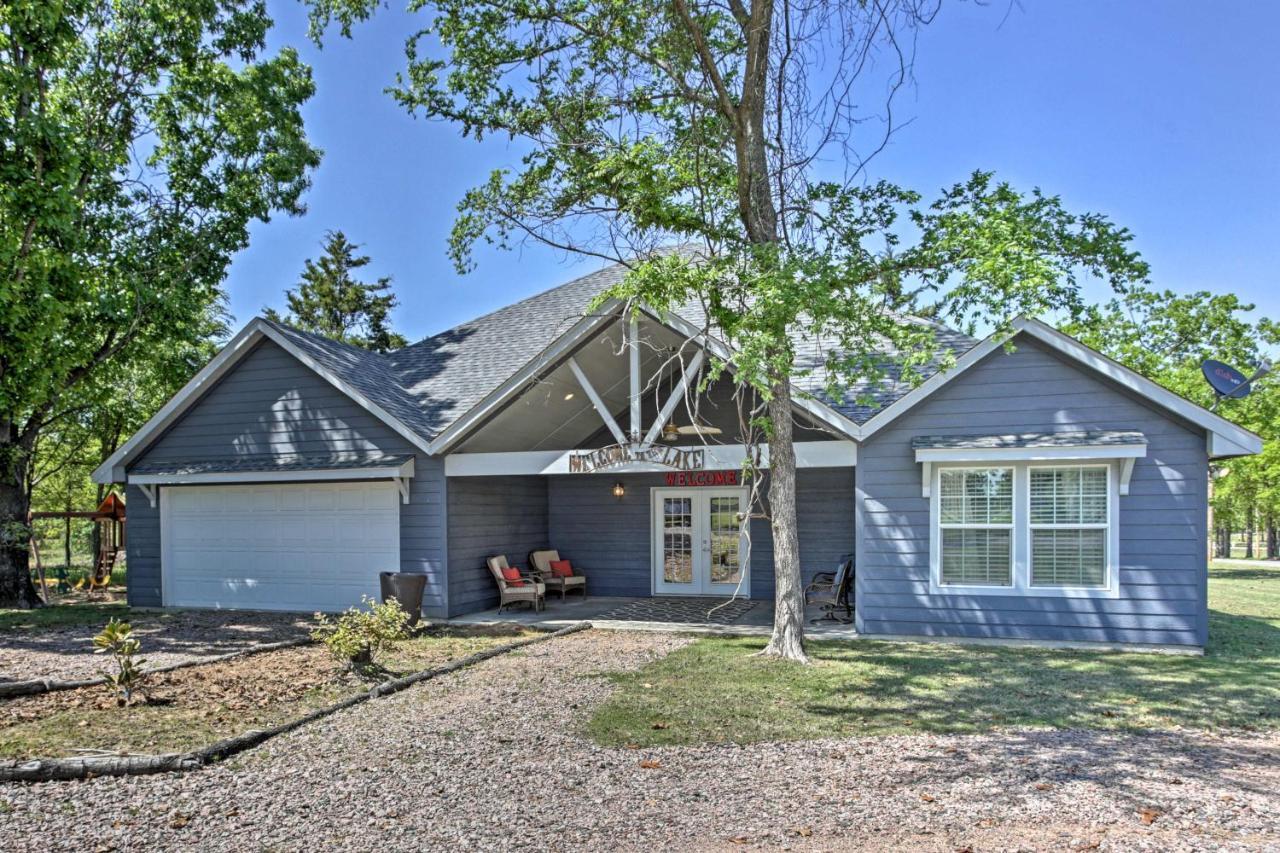 Modern Retreat With Gas Grill - Walk To Lake Texoma! Kingston Eksteriør billede
