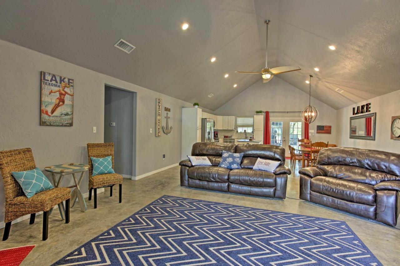 Modern Retreat With Gas Grill - Walk To Lake Texoma! Kingston Eksteriør billede