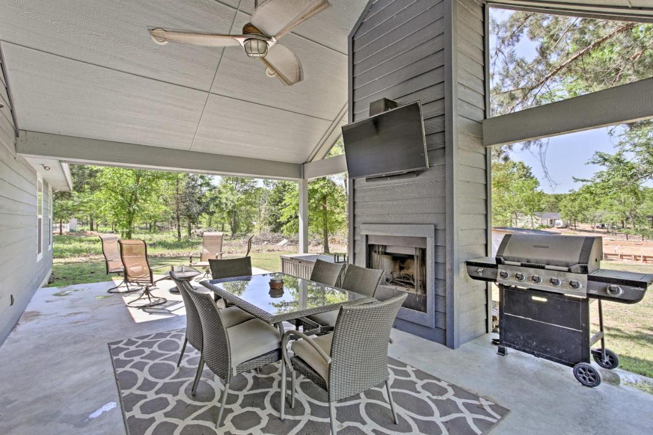 Modern Retreat With Gas Grill - Walk To Lake Texoma! Kingston Eksteriør billede